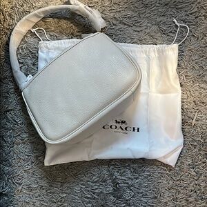 Coach White Crossbody Bag